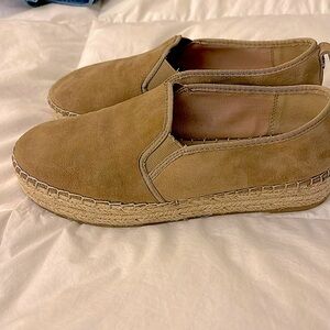 Sam Edelman Soft Suede Slip-On Espadrilles